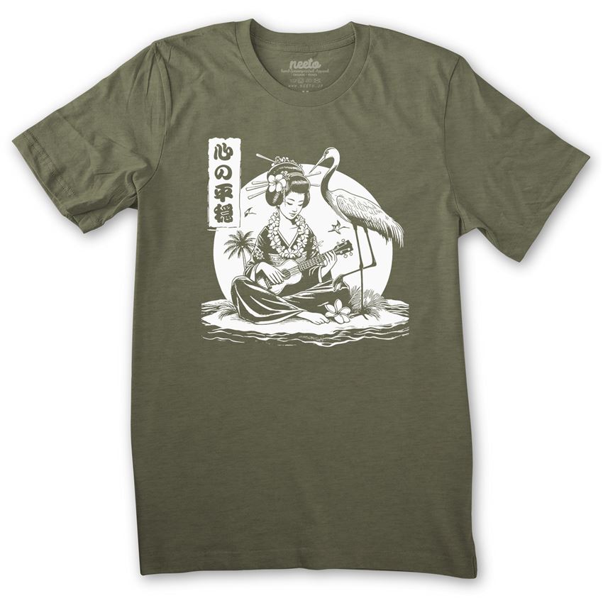Geisha Ukulele T-Shirt