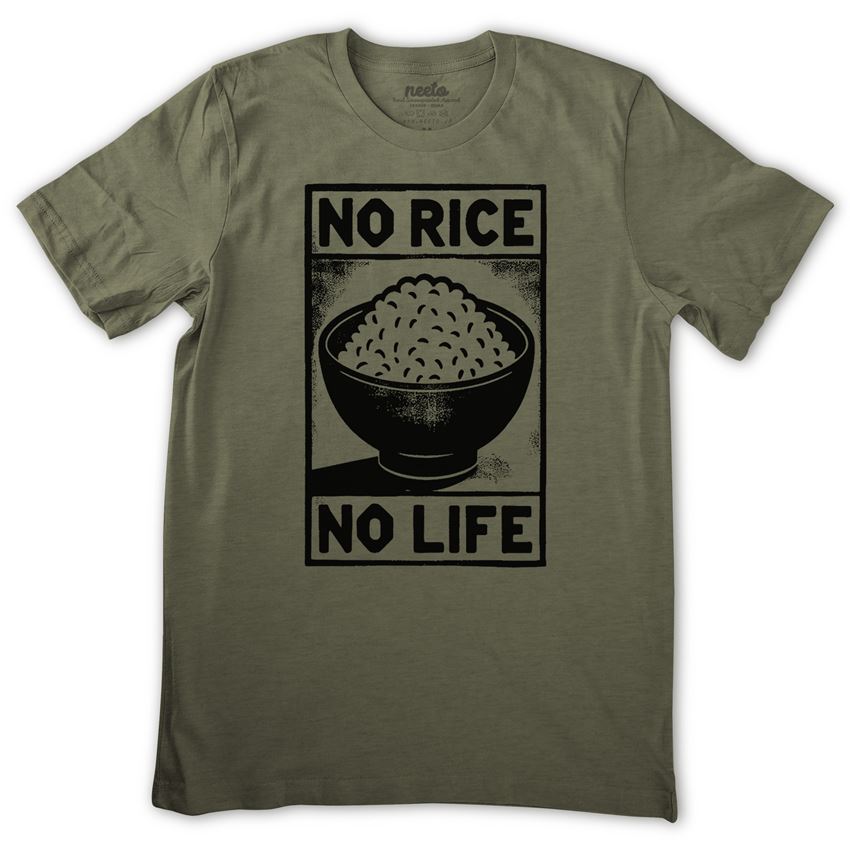 No Rice No Life T-Shirt
