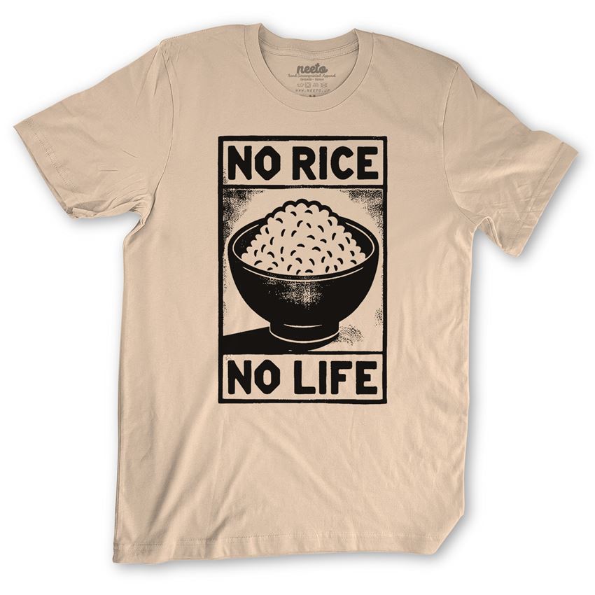 No Rice No Life T-Shirt