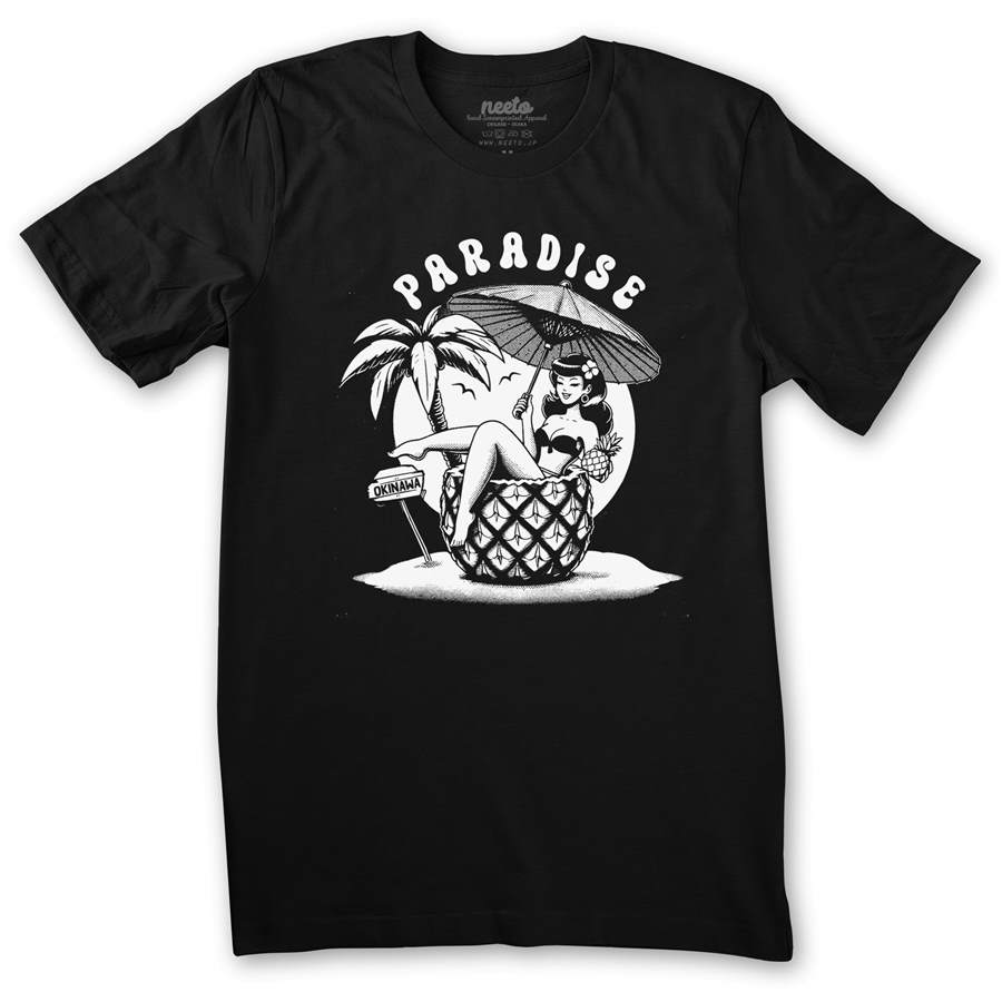 Okinawa Pineapple Girl T-shirt