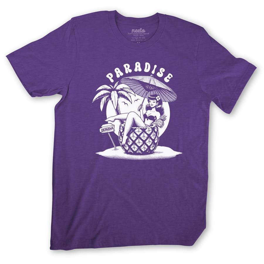 Okinawa Pineapple Girl T-shirt
