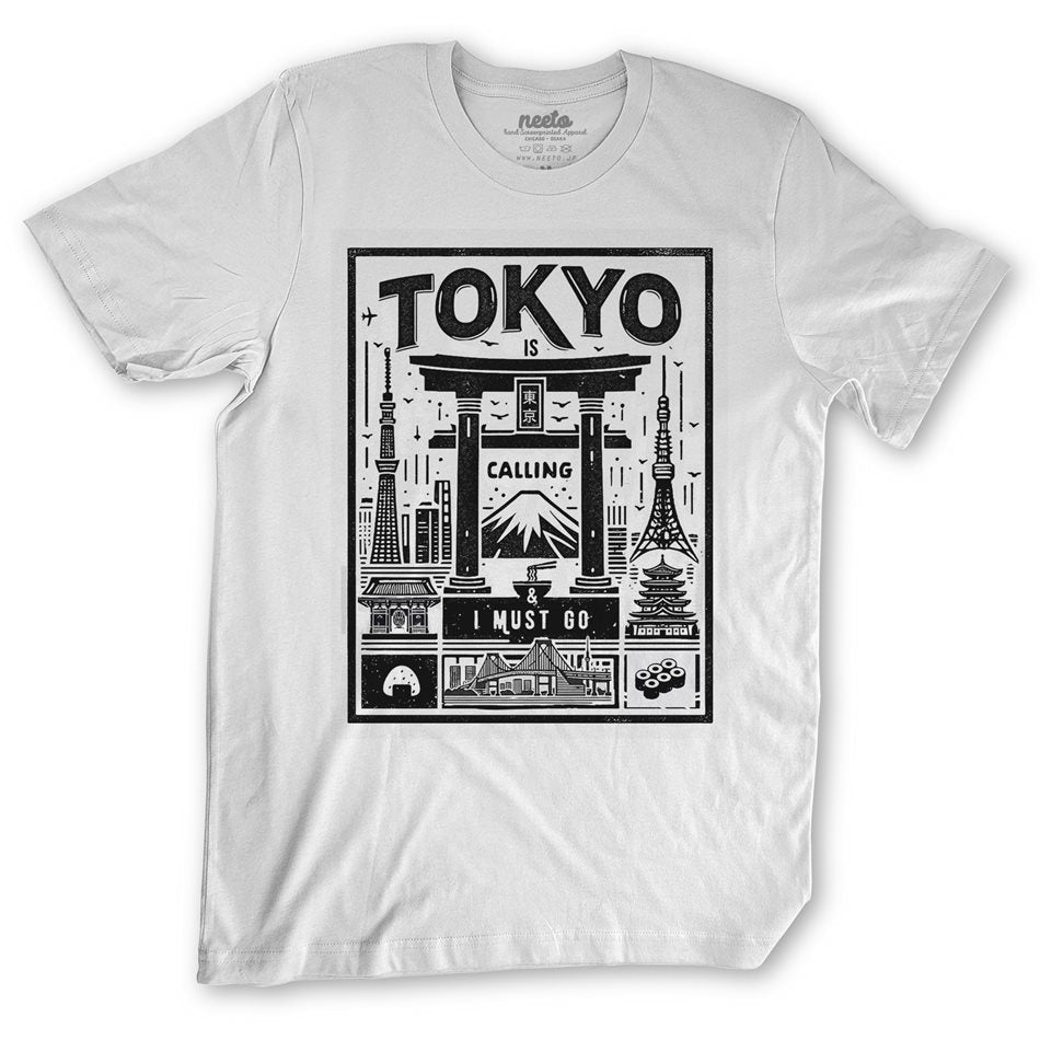 Tokyo is Calling and Must Go T-Shirt | Japan Travel tee – Neeto