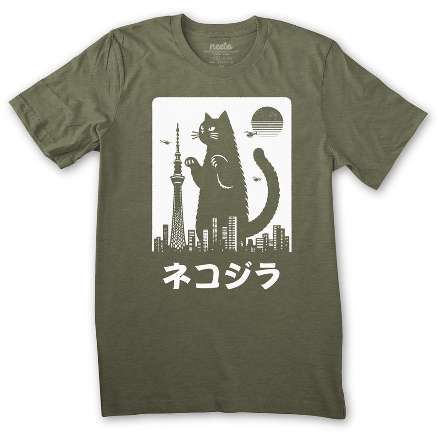 Catzilla T-shirt – Neeto Clothing