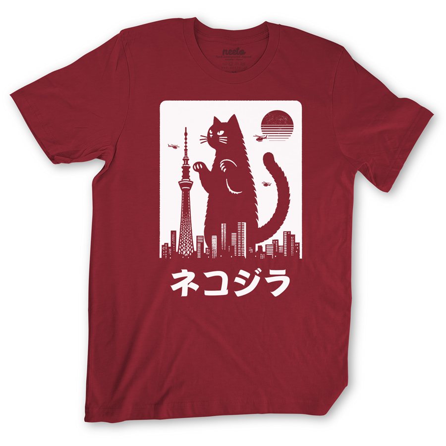 Catzilla T-shirt – Neeto Clothing