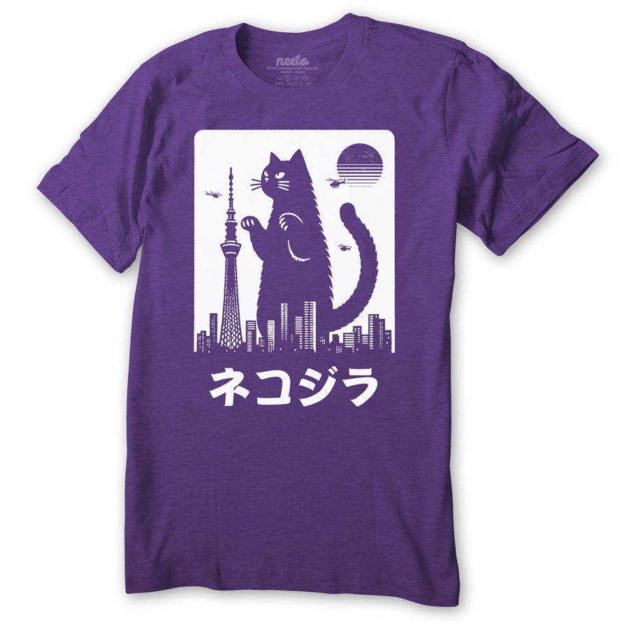 Catzilla T-shirt – Neeto Clothing