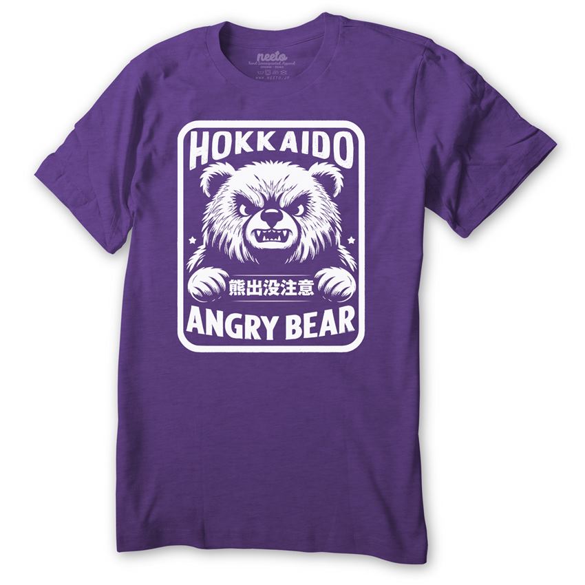 Angry Bear Hokkaido T-Shirt
