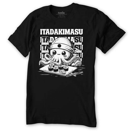 Itadakimasu sushi T-shirt