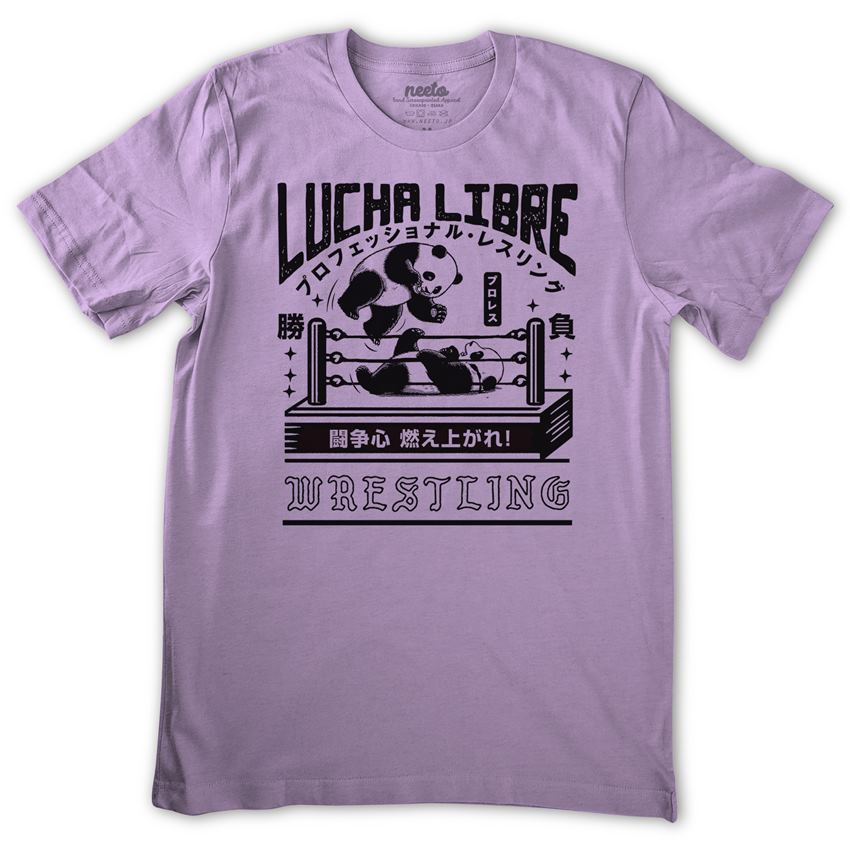 Panda Wrestling T-Shirt