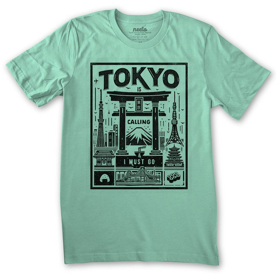 Tokyo is Calling and Must Go T-Shirt | Japan Travel tee – Neeto