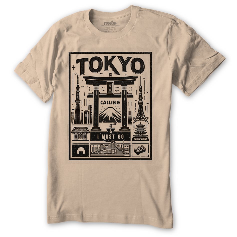 Tokyo is Calling and Must Go T-Shirt | Japan Travel tee – Neeto