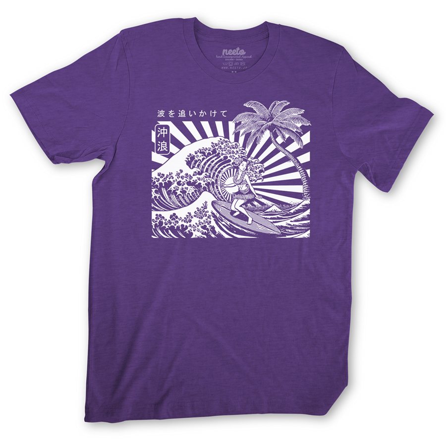 Geisha Wave Surf T-Shirt